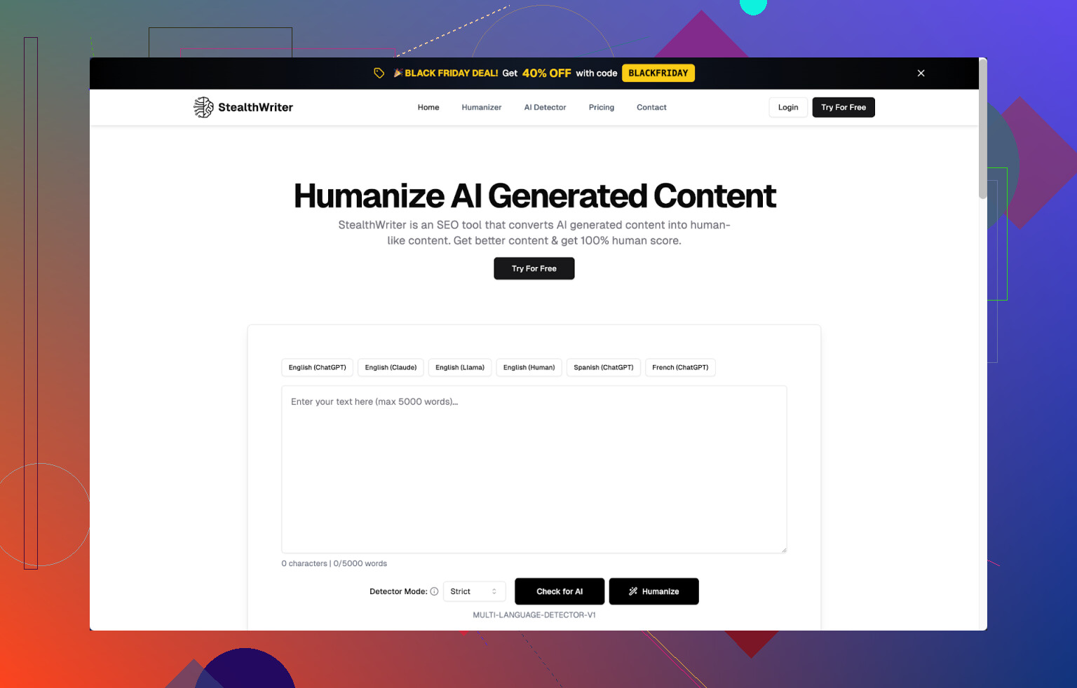 StealthWriter AI Review